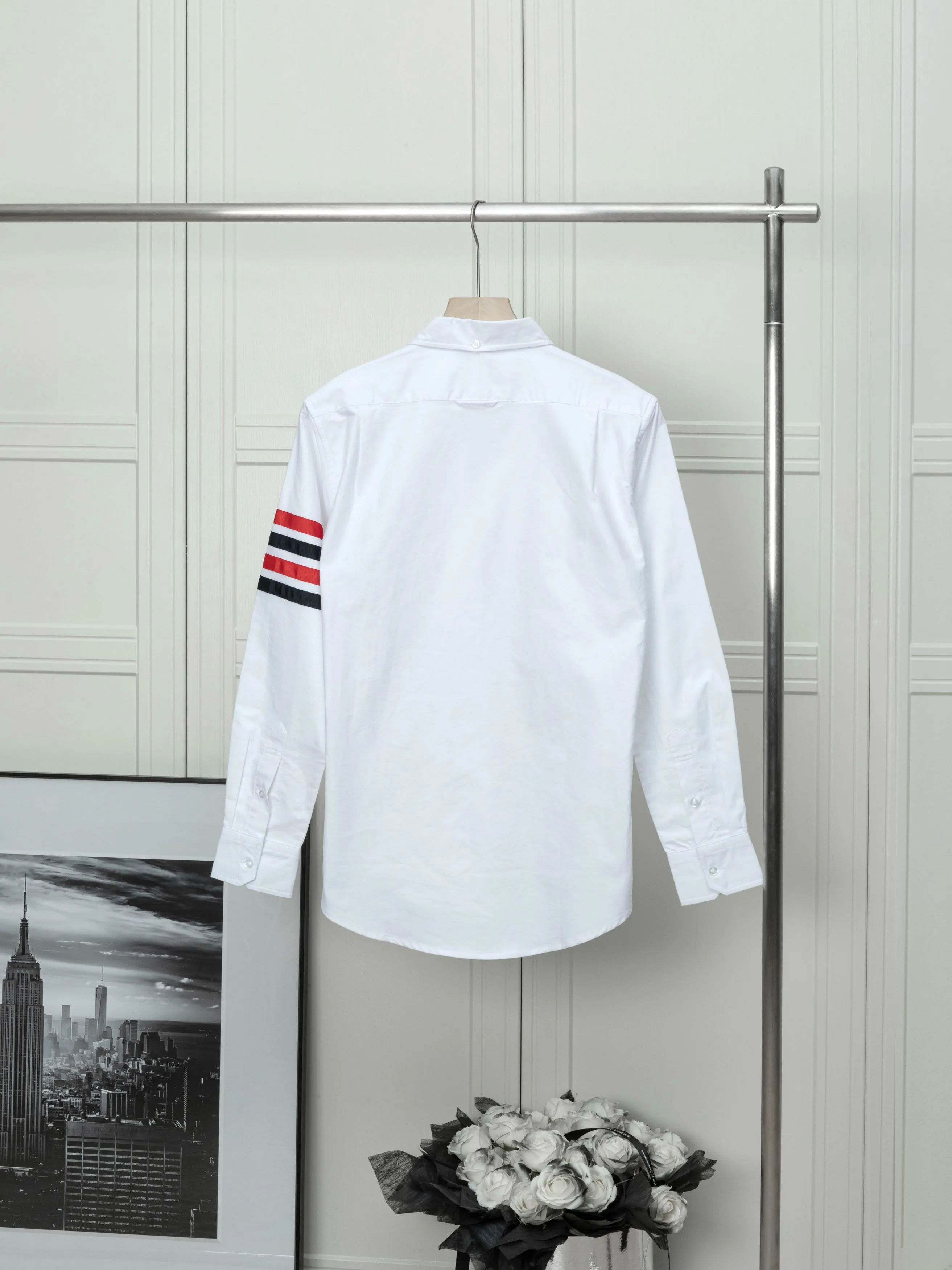 THOM BROWNE Classic ， Quality。 ：Blue White Sizes：0-4